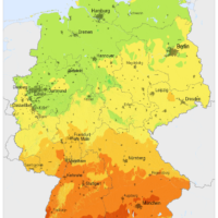 Germany – solar irradiation
