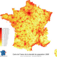 France – density (2009)