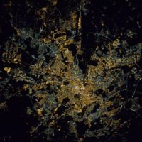 Rome – satellite (night)