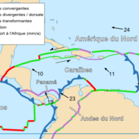 Americas – Caribbean tectonic plate