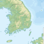 South Korea – topographic