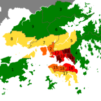 Hong Kong – density (2011)
