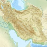 Iran – topographic