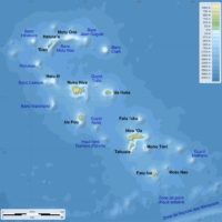 Marquesas Islands – topographic