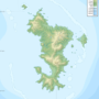 Mayotte – topographic