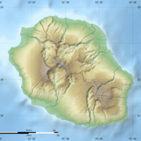 Réunion – topographic