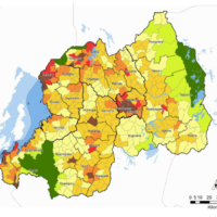 Rwanda – density (2012)