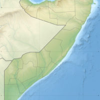 Somalia – topographic