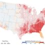 United States – Forest fires: origin (1992-2012)