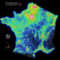 France – light pollution