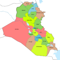 Iraq – provinces