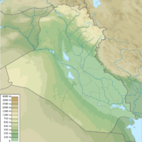 Iraq – topographic