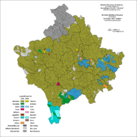 Kosovo – ethnic groups (2011)