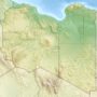 Libya – topographic