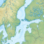 Baltic Sea – topographic