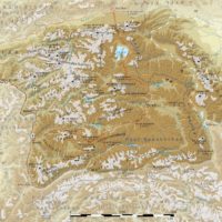 Tajikistan – Pamir: topographic