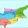 Cyprus – administrative districts (official and recognized)