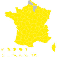 France – 2017 presidential elections: 2nd round results (departments)