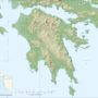 Greece – Peloponnese: topographic