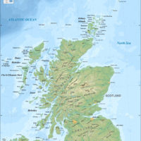 Scotland – topographic