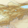 Kyrgyzstan – topographic