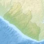 Liberia – topographic