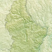 Luxembourg – topographic