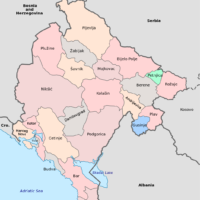 Montenegro – municipalities