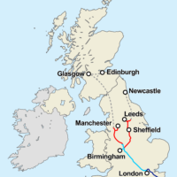 United Kingdom – high speed train (projects)