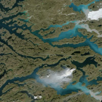 Greenland – peat fire (August 2017)