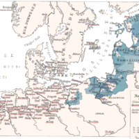Hanse (Hanseatic League) and State of the Teutonic Order (1300-1400)