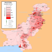 Pakistan – density