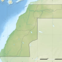 Western Sahara – topographic