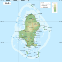 Wallis and Futuna – Wallis: topographic