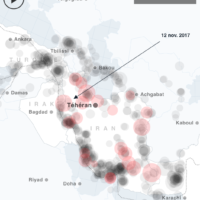 Iran – earthquakes (1990-2017)