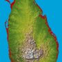 Sri Lanka – topographic