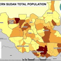 South Sudan – Density (2008)