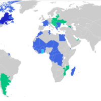 World – Francophonie: Member Countries