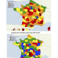 France – Road mortality (departments, 2014)