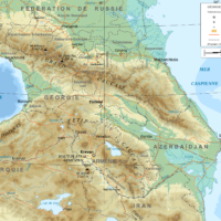 Caucasus – topographic geopolitics