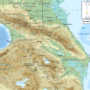 Caucasus – topographic geopolitics