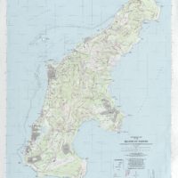 Northern Mariana Islands – Saipan topographic