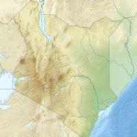 Kenya – topographic
