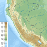 Peru – topographic