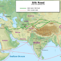 Silk Road, 1st century