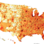United States – Density (counties, 2010)