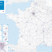 France – SNCF rail network (2016)