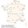 France – niveau de vie des grandes villes (2012)
