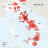 Italie – séismes dans l’histoire
