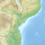 Mozambique – topographique